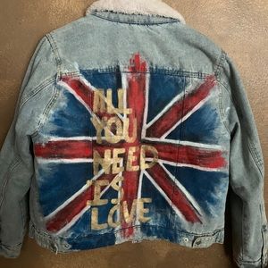 Custom Painted Jacket “Beatles”